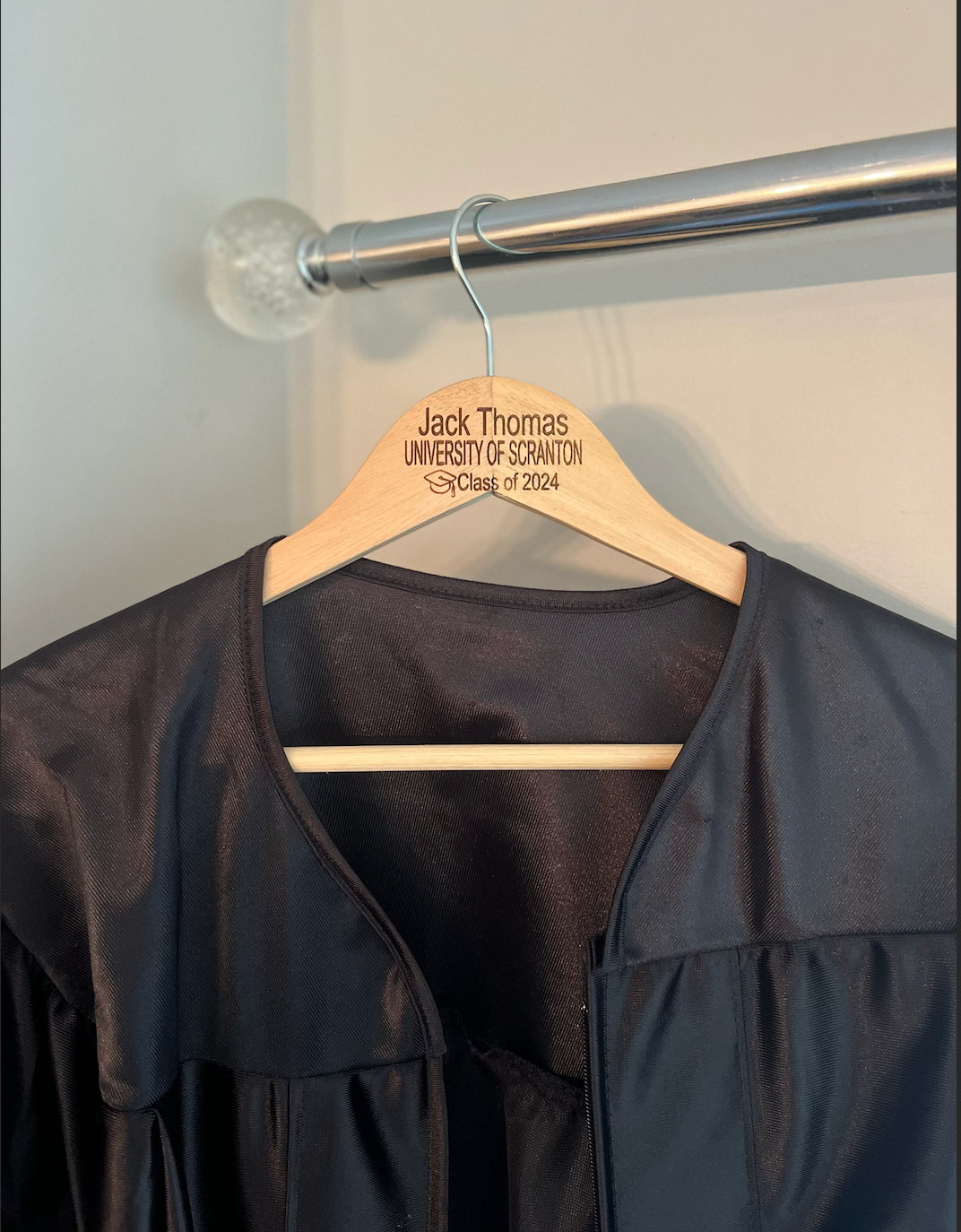 Personalized College High School Graduation Hangers